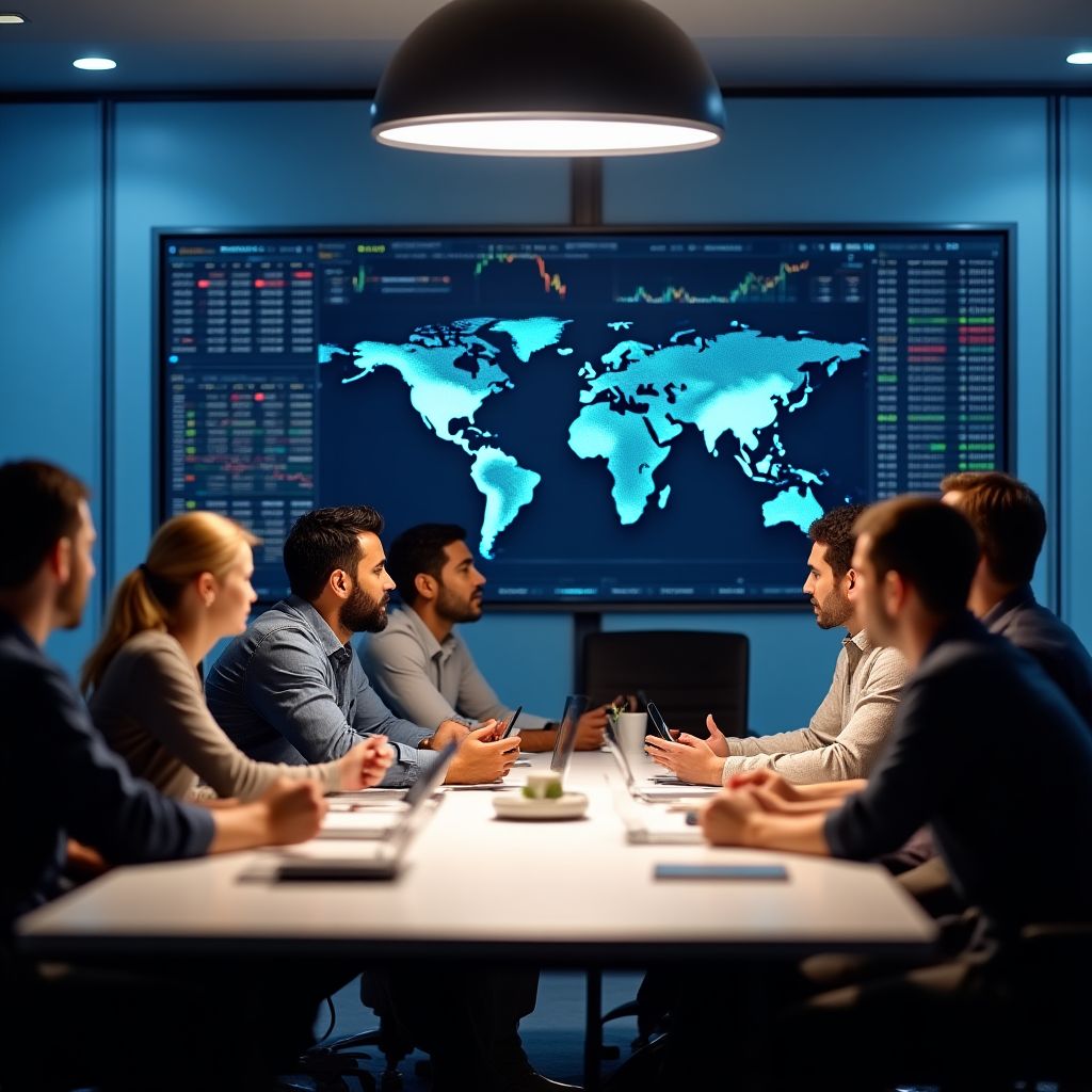 Equipo de CryptoSeguro en una sesión de estrategia