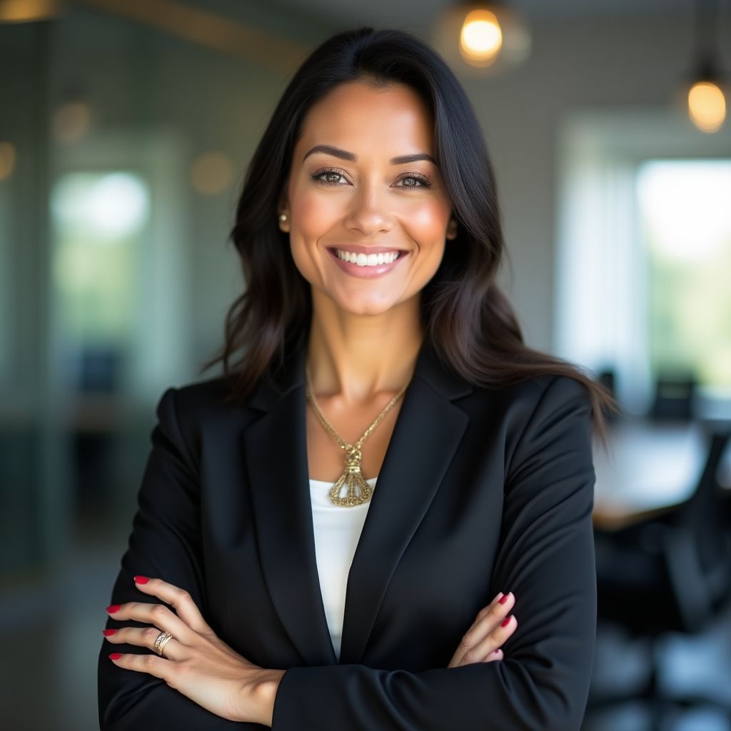 Retrato de Sofía Reyes, Analista Financiera Principal